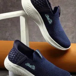 Asian Women's Navy Walking Shoes-picture-22