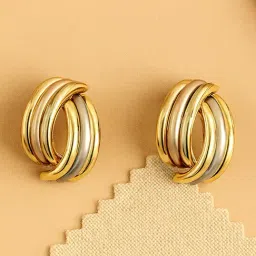 Karatcart Gold-Tone Plated Earrings for Women-image-62