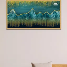 DEKORSTATION Multicoloured Canvas Painting-picture-30