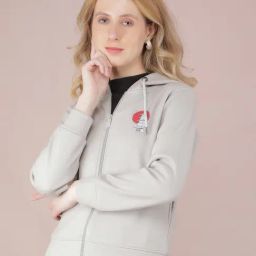 Crimsoune Club Grey Printed Hoodie-image-30