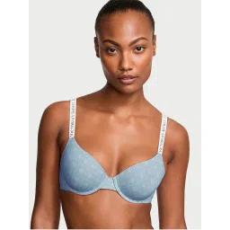 victoria's secret intimates Victoria's Secret Women Blue The T-Shirt Lightly Lined Demi Bra-picture-41