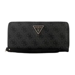 Guess Coal Laurel Logo Zip Around Wallet-picture-16