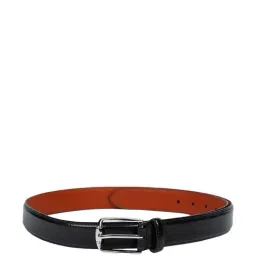 Allen Solly Black Leather Waist Belt For Men-picture-30