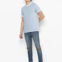 Forever 21 Blue Mid Waist Straight Fit Regular Length Jeans image 5