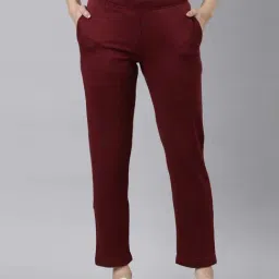 Go Colors! Maroon Mid Rise Pants-picture-30
