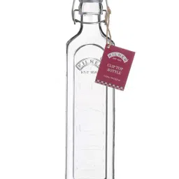 Kilner Transparent Glass New Clip Top Bottle (1000 ml)-picture-14