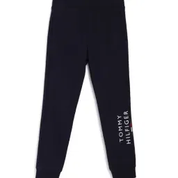 Tommy Hilfiger Kids Blue Logo Print Joggers-image-44