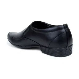 Action Men's Black Formal Loafers image 5