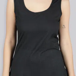 Seva Chikan Pack of 2 Longline Cotton Slips image 5