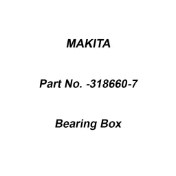 Makita Bearing Box Suitable for CC300D, Part No 318660-7-picture-32