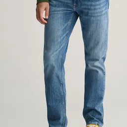 GANT Men Low Distress Light Fade Jeans-picture-6