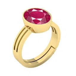 RRVGEM Gold Plated 12.25 KT Ruby Adjustable-picture-30