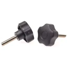 RS PRO Black Multiple Lobes Clamping Knob M8 Threaded Stud, 7027642-picture-32