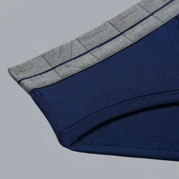 HRX by Hrithik Roshan Pack Of 2 Mid-Rise Basic Briefs HRX_BRF_002_RD_RBLU_2PC image 5