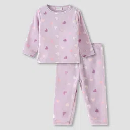 Juniors by Babyshop Infant Girls Printed T-shirt With Pyjamas-picture-20