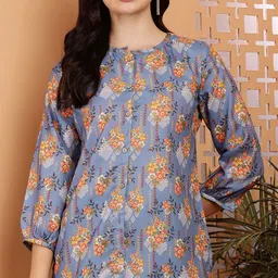 RIG-TIE Floral Print Crepe Top-picture-4