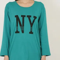 DDASPRATION Women Typography Printed T-shirt image 4