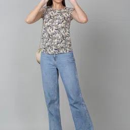 SZN Floral Print Top image 4