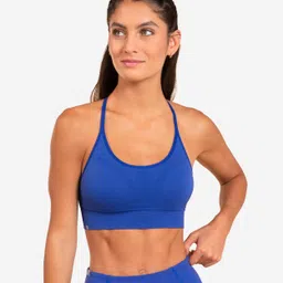 decathlon Yoga Seamless Crop Top Premium - Indigo image 1