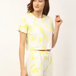 Rigo Dyed Top with Shorts Co-Ord Set image 4