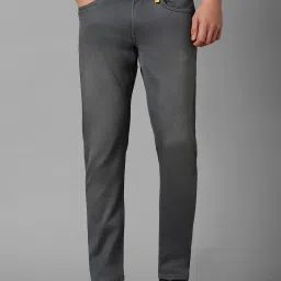Allen Solly Jeans Grey Slim Fit Jeans image 1