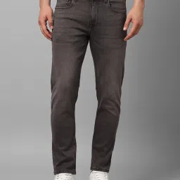 Louis Philippe Jeans Brown Regular Fit Jeans image 1