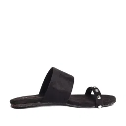 planet paaduks Paaduks Women's The Suede Collection Black Casual Sandals image 1