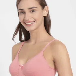 Jockey Light Pink Non Wired Non Padded Shaper Bra image 3