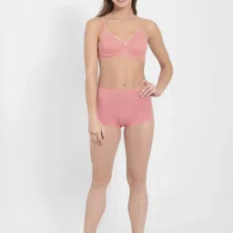 Jockey Light Pink Non Wired Non Padded Shaper Bra image 4