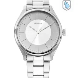 Titan Neo Eco Men Silver Analogue watch 1802SM03 image 1