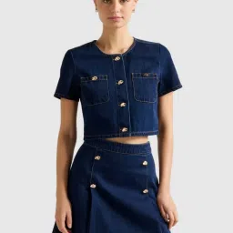 forever new Elise Denim Shirt image 1