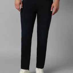 Louis Philippe Jeans Navy Regular Fit Jeans image 1