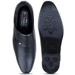 Action Men's Black Formal Loafers image 3