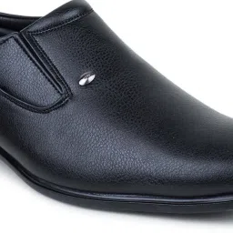 Action Men's Black Formal Loafers image 4