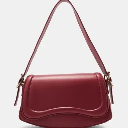 Forever Glam by Pantaloons Red Shoulder Handbag image 1
