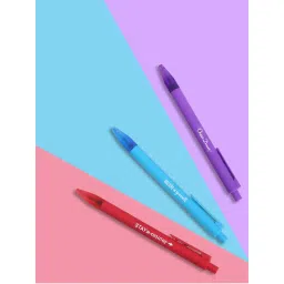 Doodle Collection 0.5mm Fine Point Retractable Blue Ink Gel Pens (Set of 3) - Inkspiration 2-picture-22