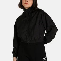 Puma Dare To Black Track Rain Jacket image 1