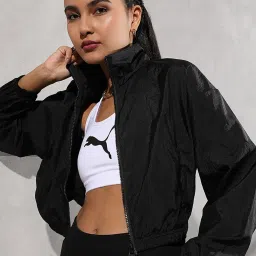 Puma Dare To Black Track Rain Jacket image 3