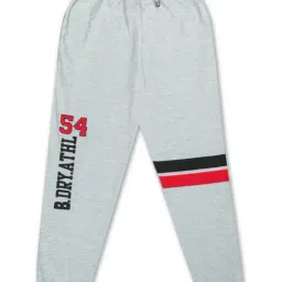 Todd N Teen Kids Grey Melange Graphic Print Joggers-picture-10