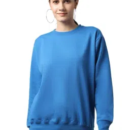 Vimal Jonney Blue Fleece Regular Fit Sweatshirt-picture-38