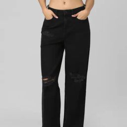 Only Black High Rise Flared Jeans-picture-23