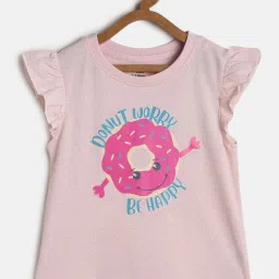 MINIKLUB Kids Pink Printed Top image 1