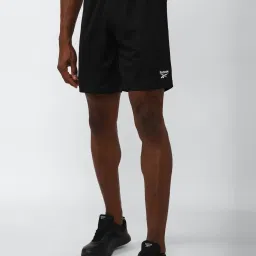 Reebok Black Regular Fit Shorts image 1