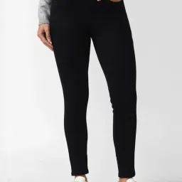 Van Heusen Black Mid Rise Jeans image 1