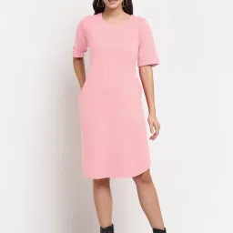 BRINNS Pink Midi Dress image 1
