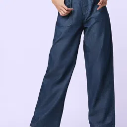 YU by Pantaloons Navy Mid Rise Jeans image 1