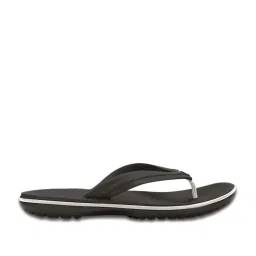 Crocs Unisex Crocband Black Flip Flops image 1