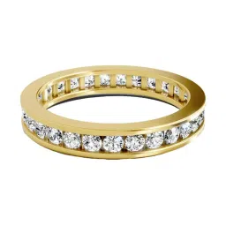 Sparkles 14k (585) Yellow Gold Lab Grown Diamond Rings image 1