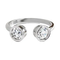 Sparkles 14k (585) White Gold Lab Grown Diamond Rings image 1