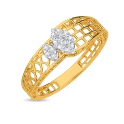 Kisna Diamond & Gold Jewellery Shauna 14k (585) Diamond & Gold Ring For Women image 1